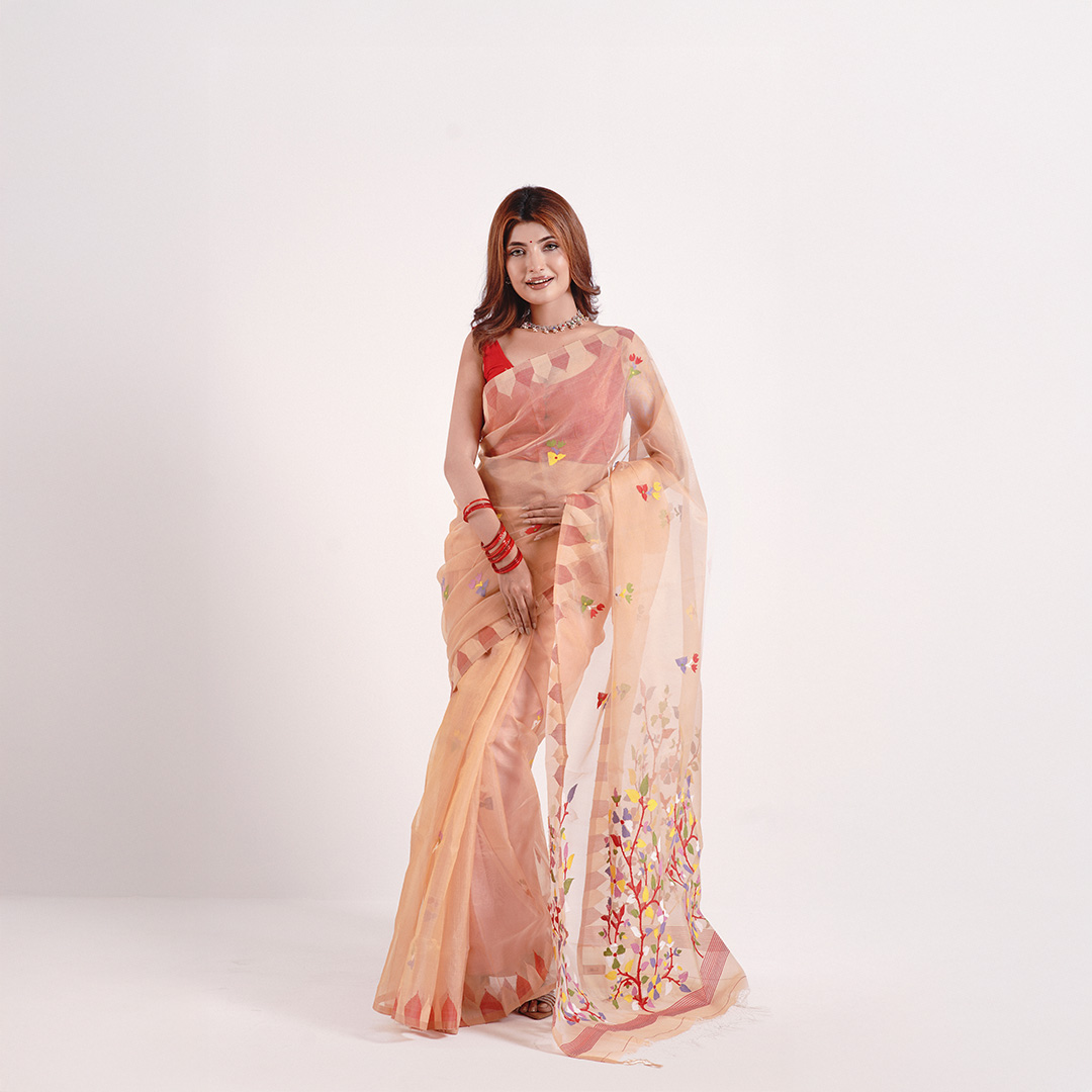 Preach Resom Silk Saree - Image 3