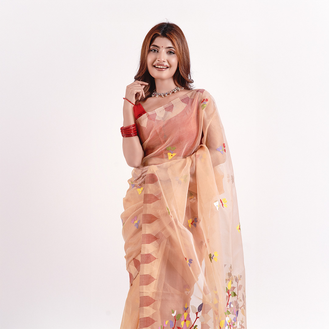 Preach Resom Silk Saree - Image 6